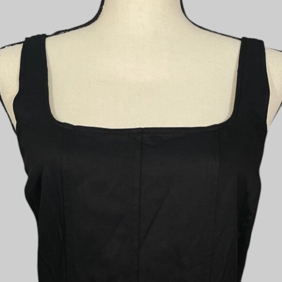 NWT Seamed Squareneck Midi Dress size 4 - Picture 9 of 15